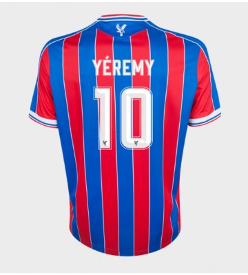 Crystal Palace Yeremy Pino #10 Domácí Dres 2025-26 Krátkým Rukávem Crystal Palace Yeremy Pino #10 Domácí Dres 2025-26 Krátkým Rukávem